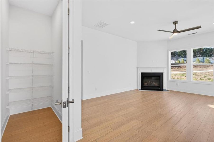 Spacious, unfurnished interior of a new home in The Reserve at Bells Ferry, Kennesaw (Image 34).