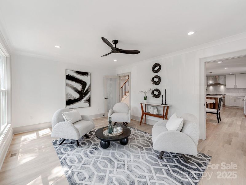 Furnished interior view inside a new home in , Charlotte (Image 18).