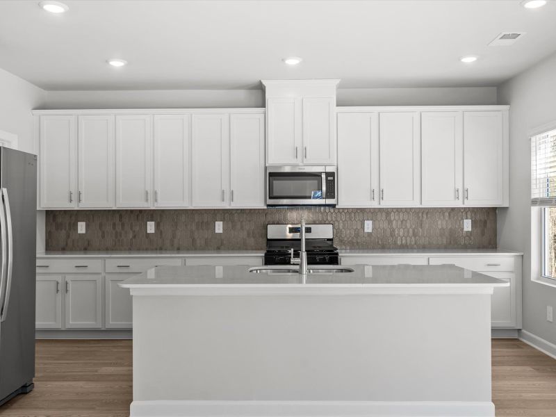 Furnished interior view inside a new home in Maxwell Commons, Easley (Image 3). Furnished interior view inside a new home in Maxwell Commons, Easley (Image 3).