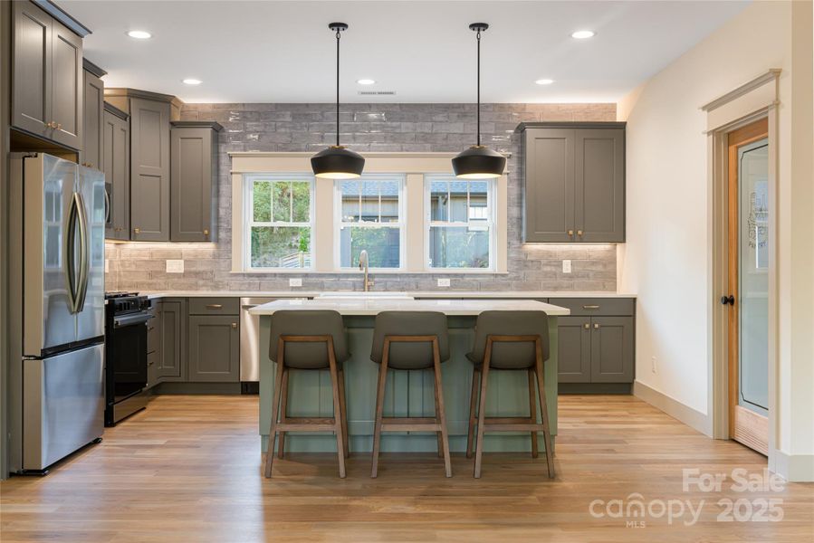 Furnished interior view inside a new home in , Asheville (Image 6). Furnished interior view inside a new home in , Asheville (Image 6).