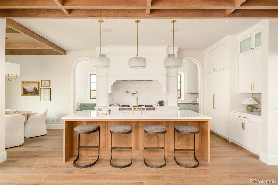 Furnished interior view inside a new home in , Denver (Image 7).