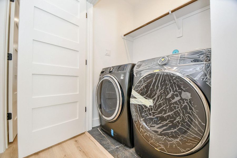 Close-up of interior finishes inside a home in , Houston (Image 19).