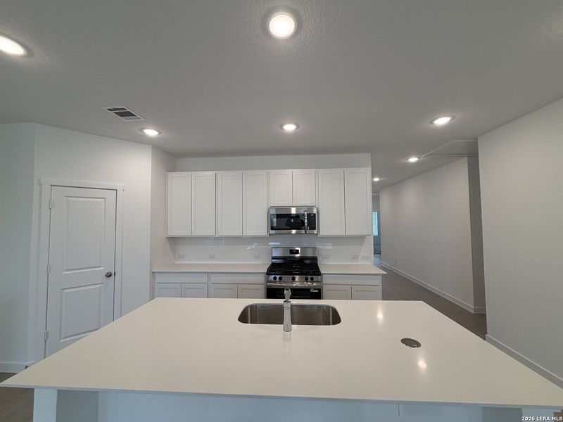 Furnished interior view inside a new home in Brookmill, San Antonio (Image 5).