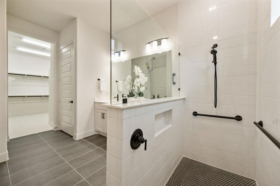 Furnished interior view inside a new home in Elements at Viridian - Garden Series, Arlington (Image 9).