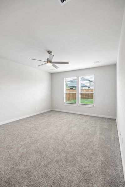Primary Suite in the Winters home plan by Trophy Signature Homes – REPRESENTATIVE PHOTO