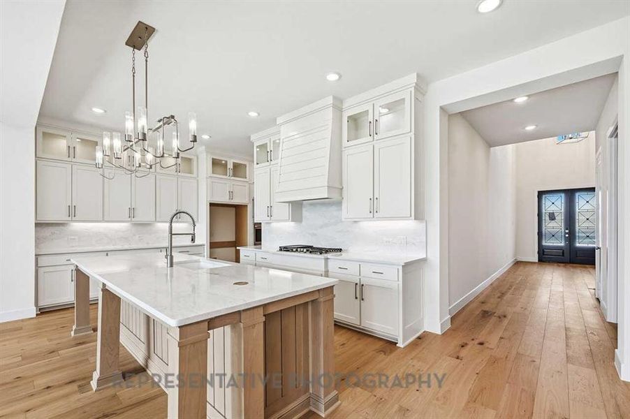 Furnished interior view inside a new home in Cambridge Crossing, Celina (Image 3).