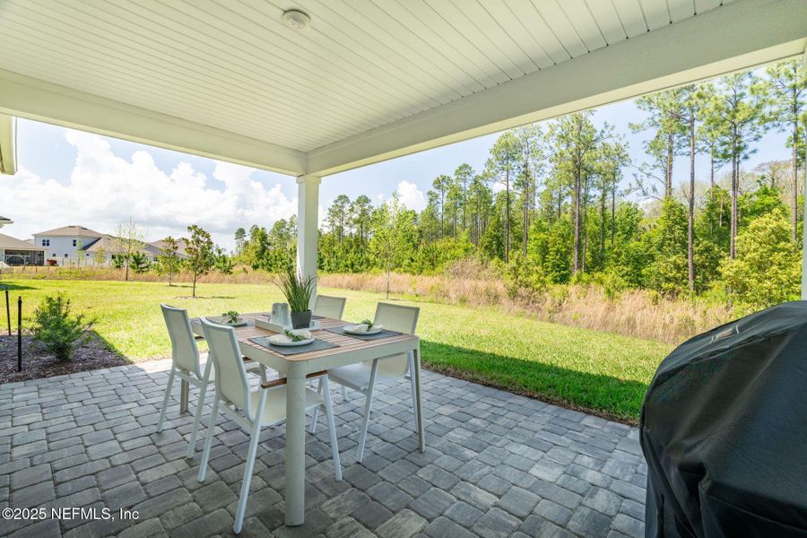 Furnished interior view inside a new home in , St. Augustine (Image 74).