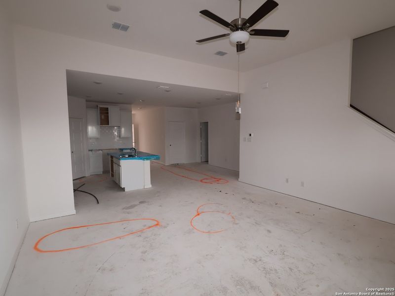 In-progress construction of a new home in Meadows at Clear Springs, New Braunfels, TX (Image 25).