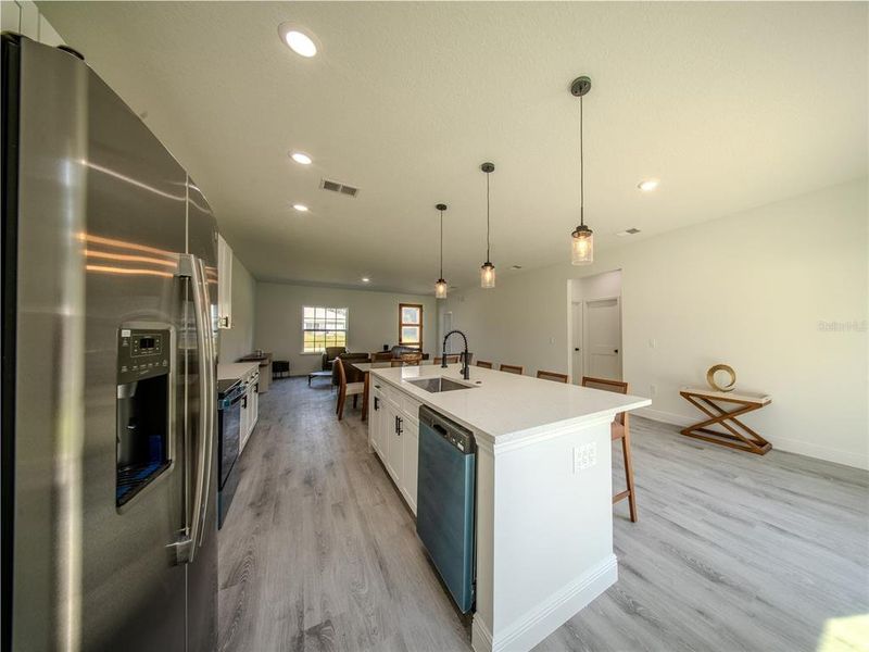 Furnished interior view inside a new home in , Ocala (Image 27).
