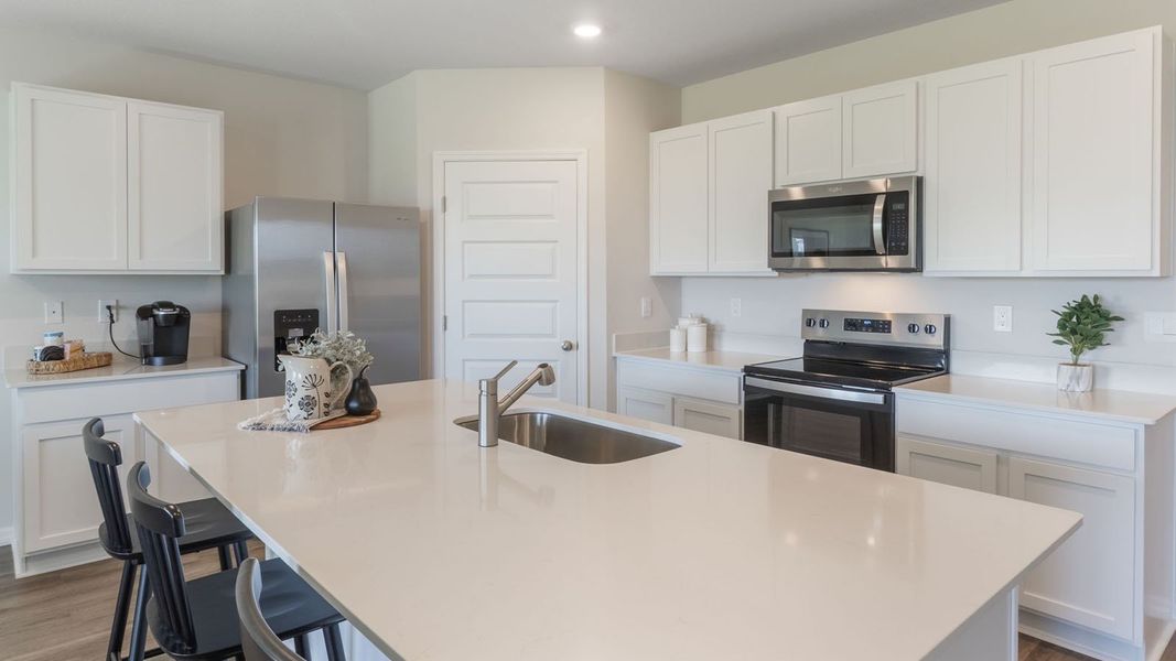 Furnished interior view inside a new home in Cypress Park Estates, Haines City (Image 14). Furnished interior view inside a new home in Cypress Park Estates, Haines City (Image 14).