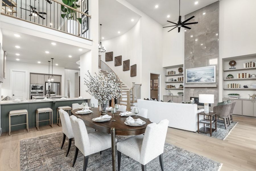 Representative Dining Room - some options shown