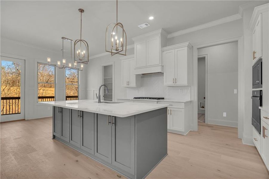 Furnished interior view inside a new home in , Gainesville (Image 11).
