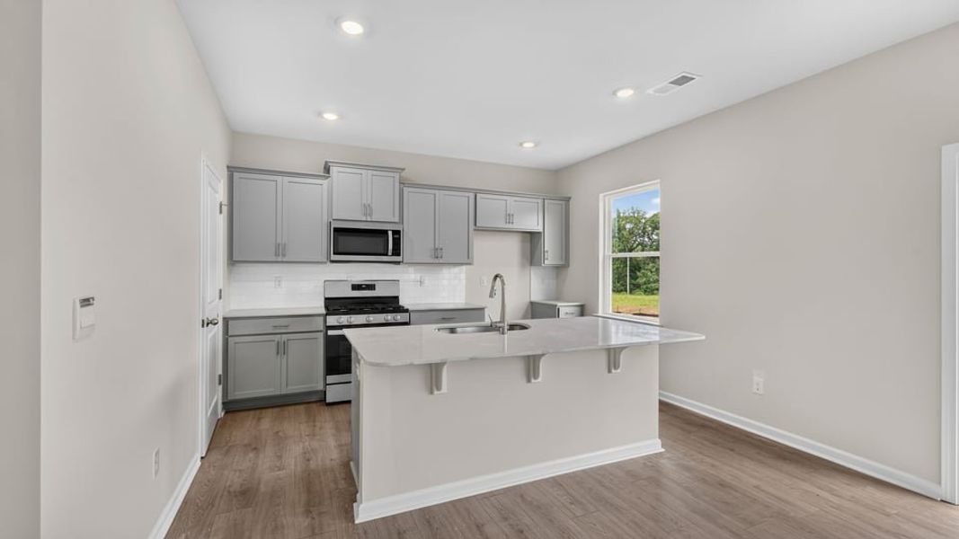 Furnished interior view inside a new home in Waverly Station, Greenwood (Image 7). Furnished interior view inside a new home in Waverly Station, Greenwood (Image 7).