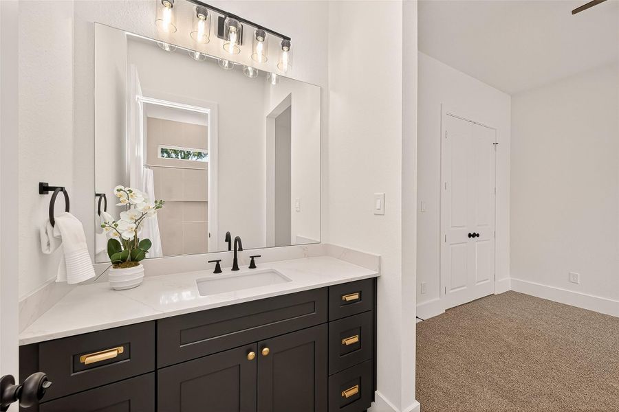 Furnished interior view inside a new home in , Tomball (Image 16).