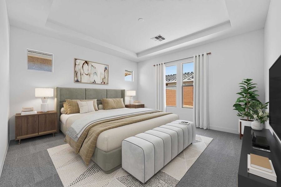 Furnished interior view inside a new home in Verdin, Phoenix (Image 6).