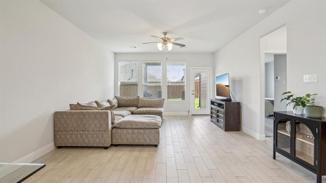Furnished interior view inside a new home in Venetian, Weston (Image 26).
