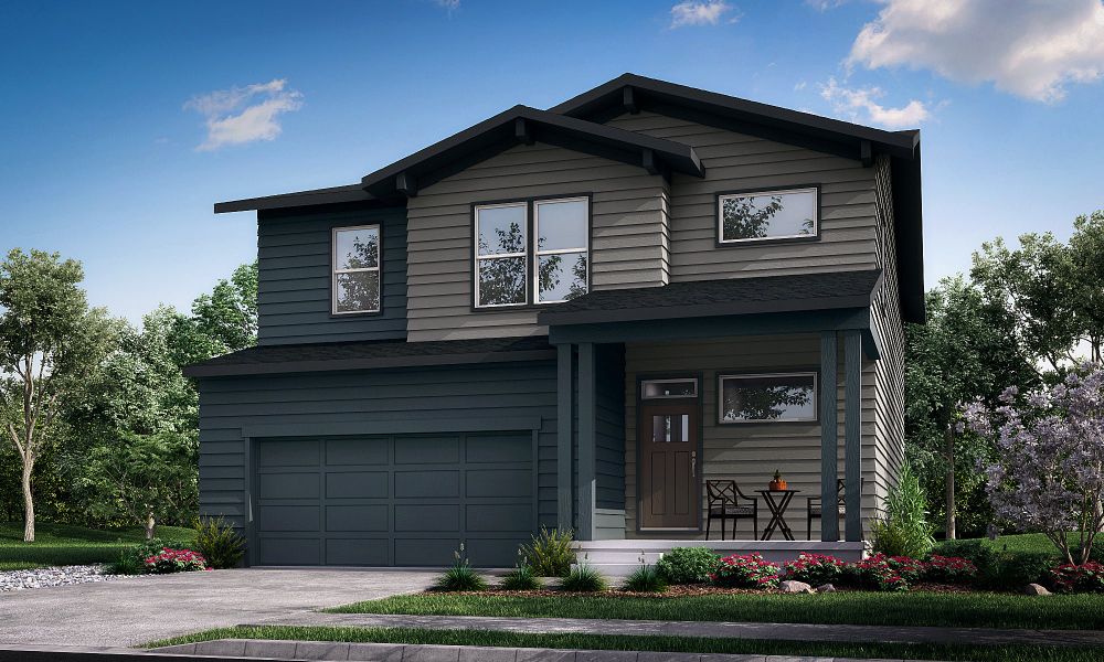 Representative exterior photo of a completed home built from the Rowling by Hartford Homes in Trailside, Timnath, CO (Image 29).