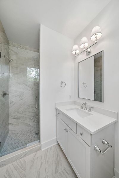 Furnished interior view inside a new home in , Mount Pleasant (Image 75).