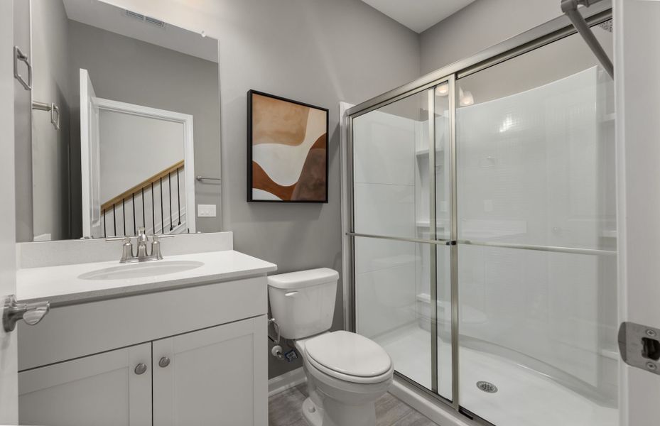 Furnished interior view inside a new home in Everton, Durham (Image 20).