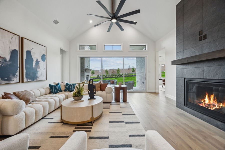 Furnished interior view inside a new home in The Vines, Haslet (Image 18). Furnished interior view inside a new home in The Vines, Haslet (Image 18).
