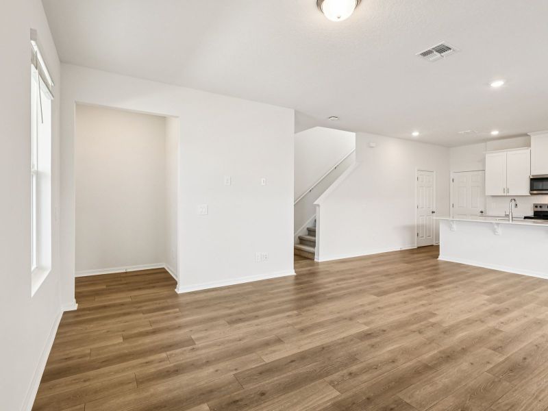 Spacious, unfurnished interior of a new home in The Meadow at Crossprairie Bungalows, St. Cloud (Image 8). Spacious, unfurnished interior of a new home in The Meadow at Crossprairie Bungalows, St. Cloud (Image 8).
