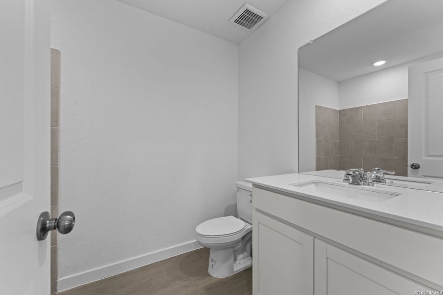 Furnished interior view inside a new home in Hightop Ridge, Converse (Image 4).