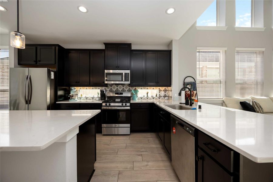 Furnished interior view inside a new home in , Conroe (Image 17). Furnished interior view inside a new home in , Conroe (Image 17).