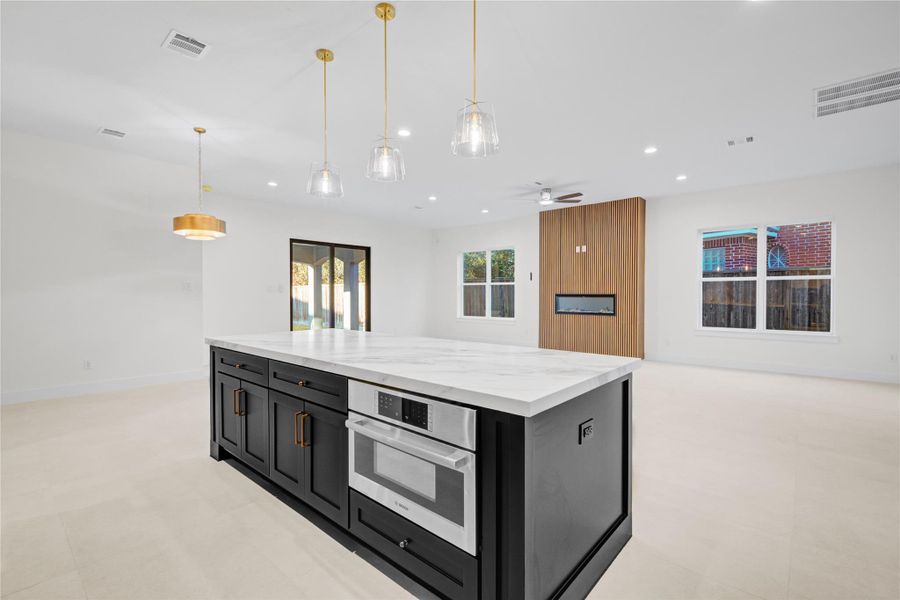 Furnished interior view inside a new home in , Houston (Image 10).