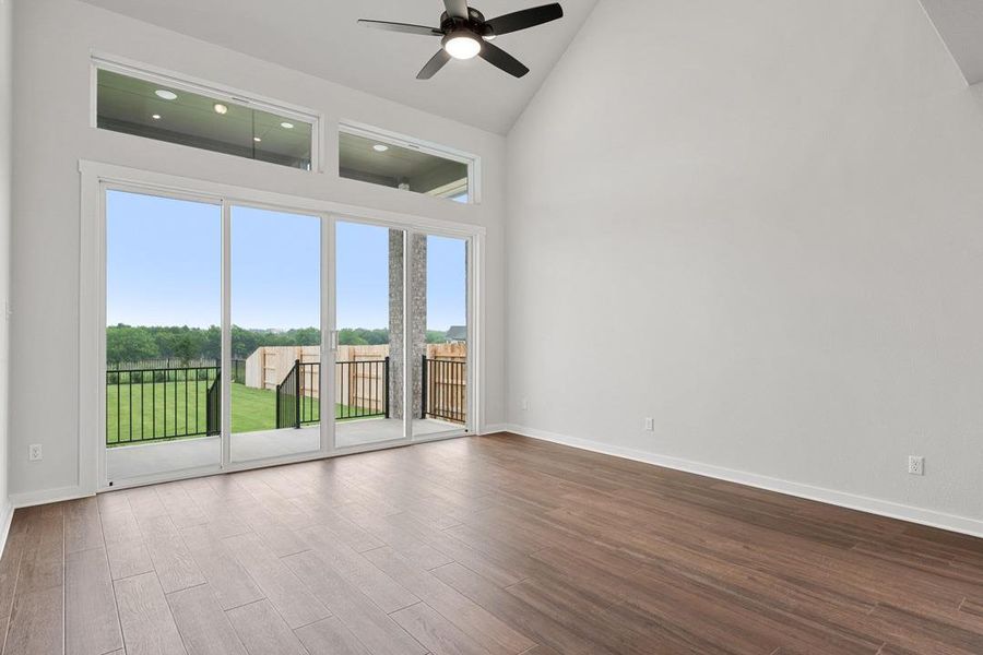 Spacious, unfurnished interior of a new home in Flora, Hutto (Image 28). Spacious, unfurnished interior of a new home in Flora, Hutto (Image 28).