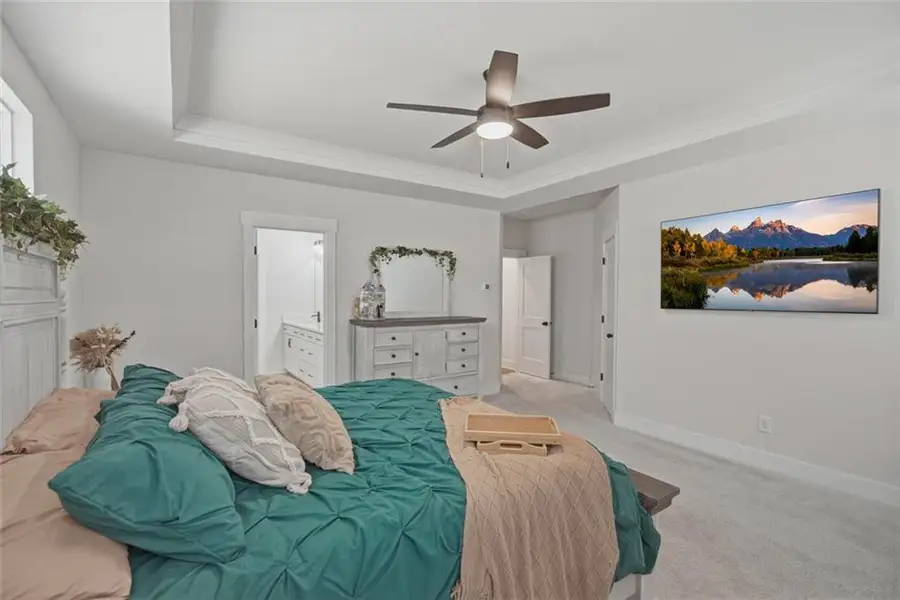 Furnished interior view inside a new home in Cambridge, Flowery Branch (Image 16).