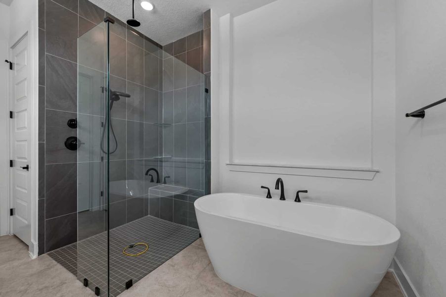 Representative furnished interior of a home built from the Ainsley by Chesmar Homes in Mesa Western, Cibolo (Image 9).