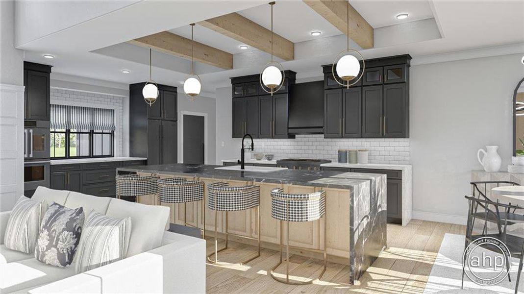 Furnished interior view inside a new home in , Ball Ground (Image 11).