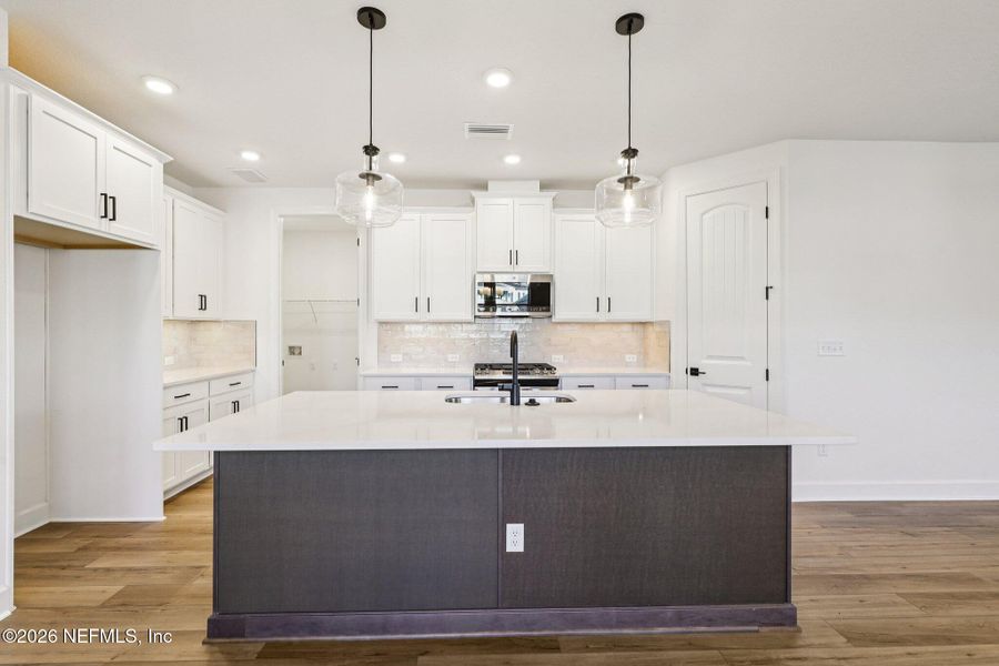 Furnished interior view inside a new home in Brookside at Shearwater, St. Augustine (Image 9).