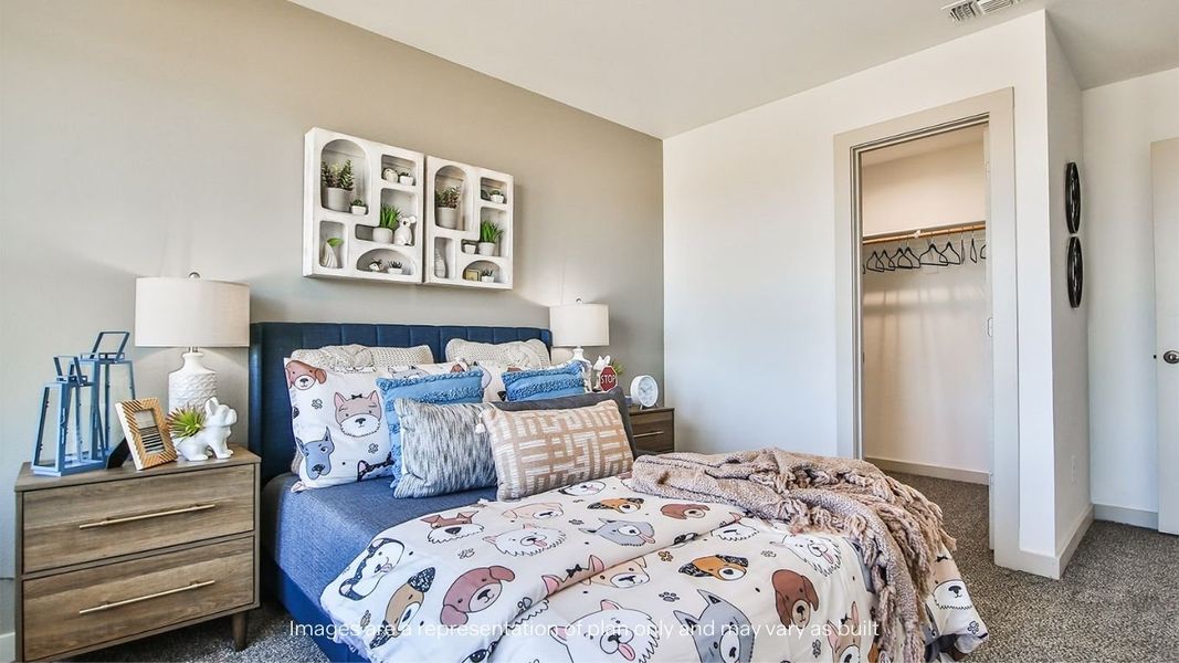 Furnished interior view inside a new home in Viridian, Lubbock (Image 6).