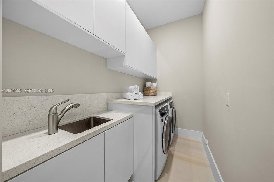 Close-up of interior finishes inside a home in , Miami (Image 19).