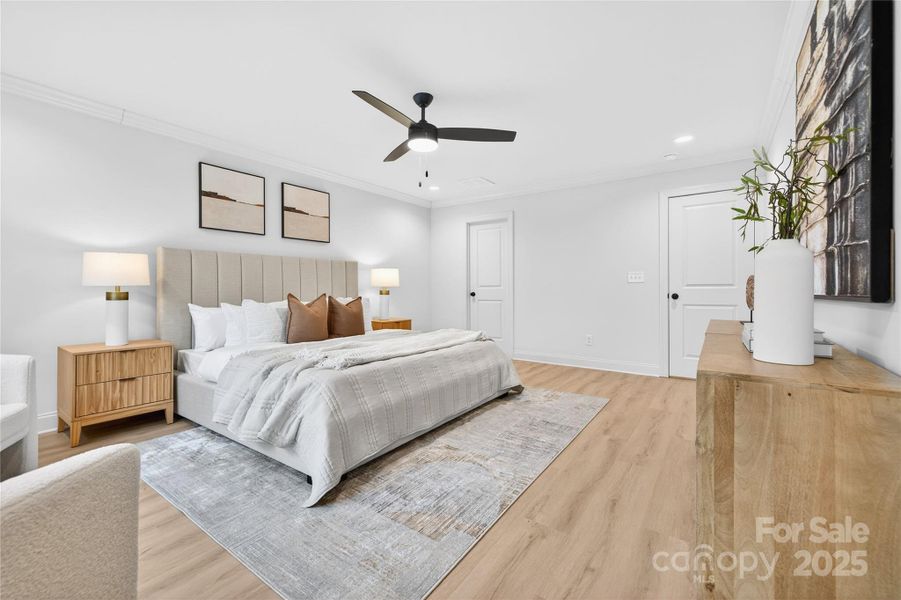 Furnished interior view inside a new home in , Mount Holly (Image 5). Furnished interior view inside a new home in , Mount Holly (Image 5).