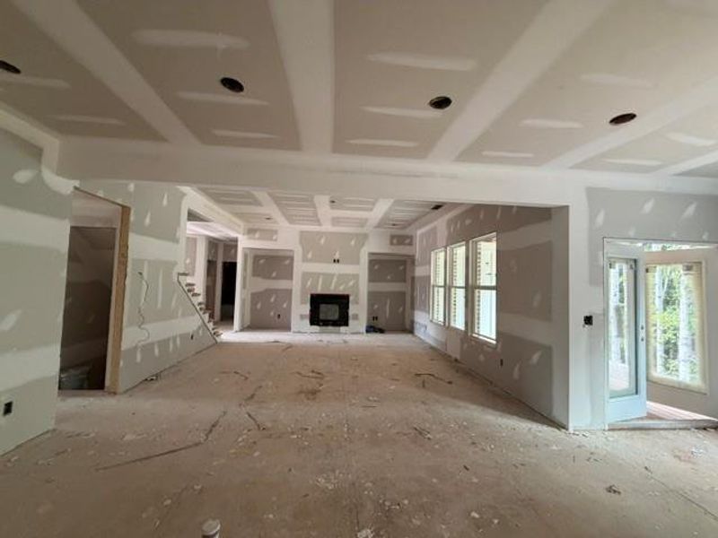 In-progress construction of a new home in , Buford, GA (Image 17). In-progress construction of a new home in , Buford, GA (Image 17).