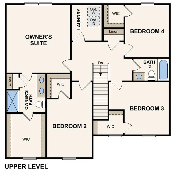 2D floor plan layout for the Essex by Century Communities in Newport Creek, Brookshire, TX (Image 3). 2D floor plan layout for the Essex by Century Communities in Newport Creek, Brookshire, TX (Image 3).