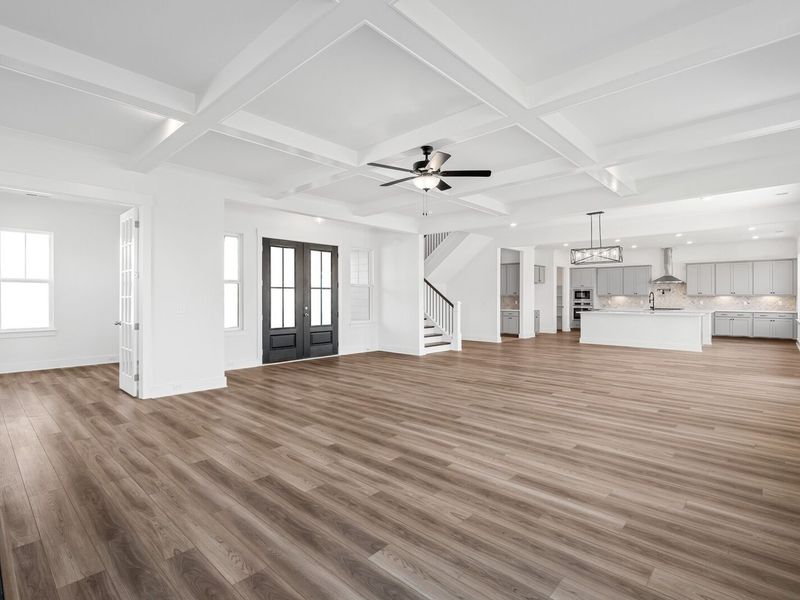 Spacious, unfurnished interior of a new home in Shelton Square, Murfreesboro (Image 27).