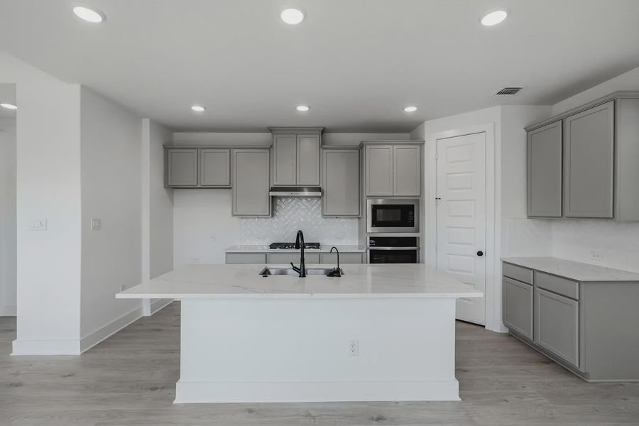 Furnished interior view inside a new home in Stillwater Ranch, San Antonio (Image 11).