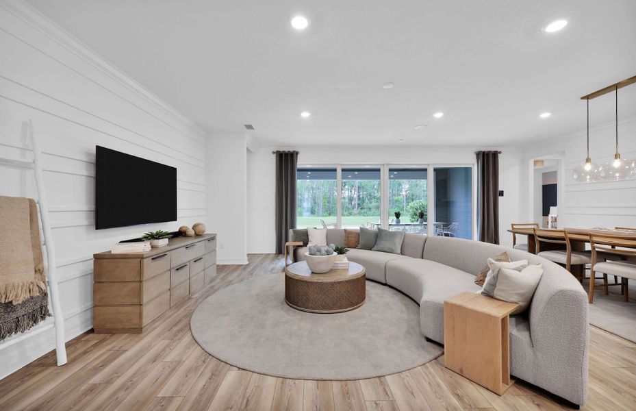 Representative furnished interior of a home built from the Ashby Grand by Pulte Homes in Hyland Trail, Green Cove Springs (Image 28). Representative furnished interior of a home built from the Ashby Grand by Pulte Homes in Hyland Trail, Green Cove Springs (Image 28).