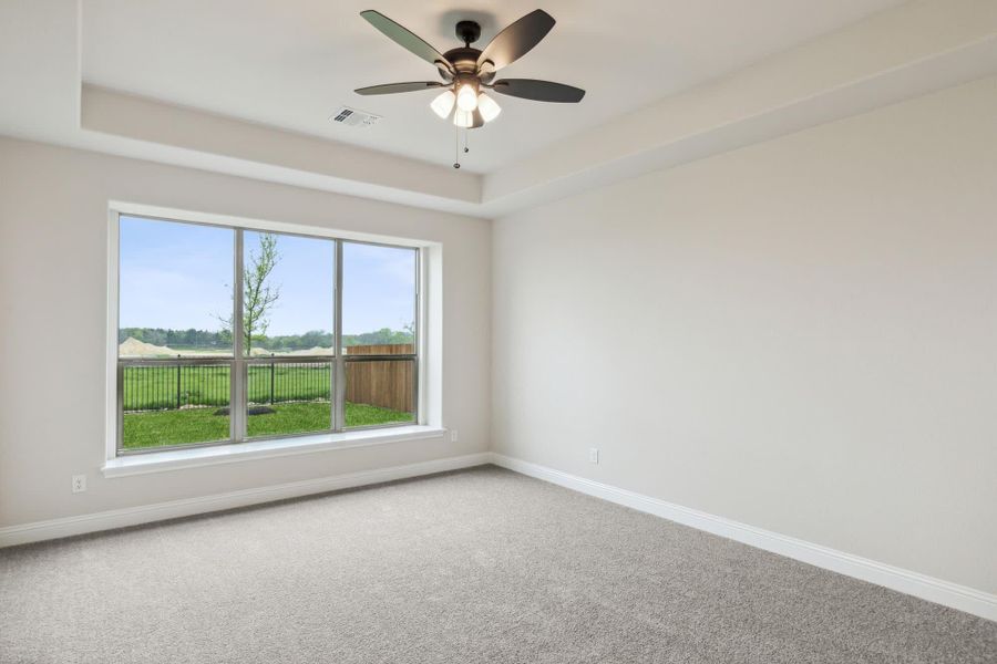 Primary Bedroom | Concept 2050 at Massey Meadows in Midlothian, TX by Landsea Homes