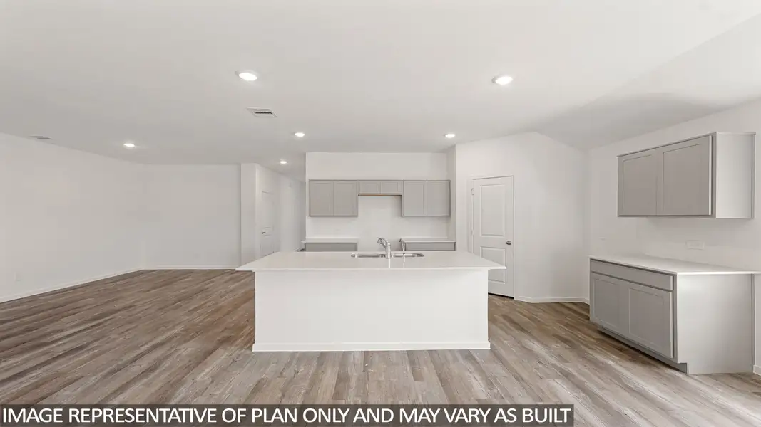 Furnished interior view inside a new home in New Waverly Station, New Waverly (Image 3).