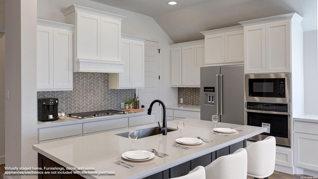 Furnished interior view inside a new home in Arcadia Ridge, San Antonio (Image 13). Furnished interior view inside a new home in Arcadia Ridge, San Antonio (Image 13).