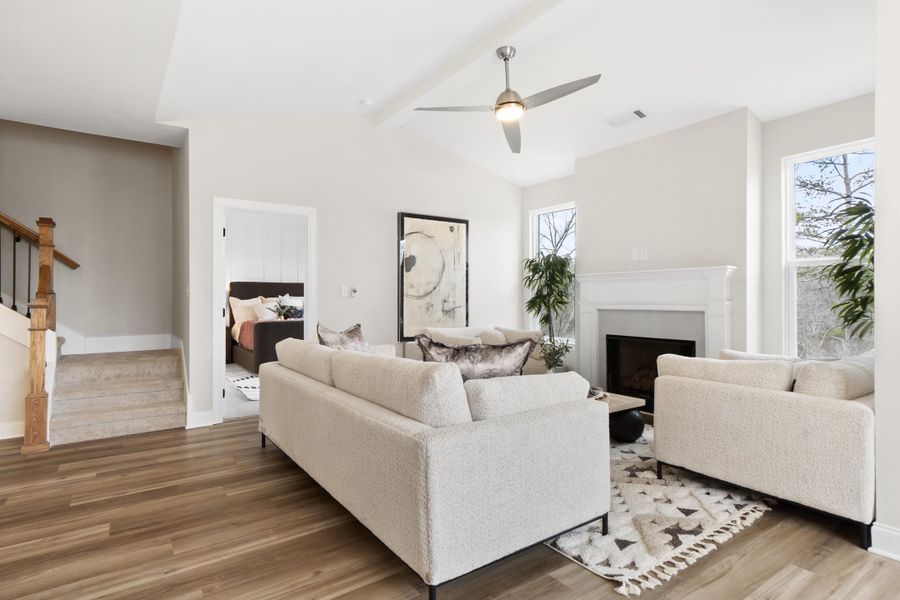 Furnished interior view inside a new home in Hamilton on Hunter, Ooltewah (Image 8).