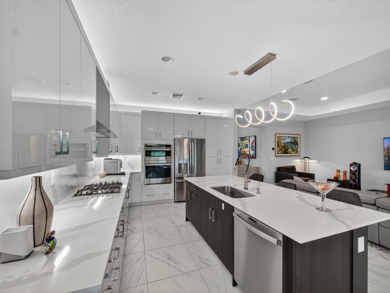 Furnished interior view inside a new home in , Port St. Lucie (Image 12).