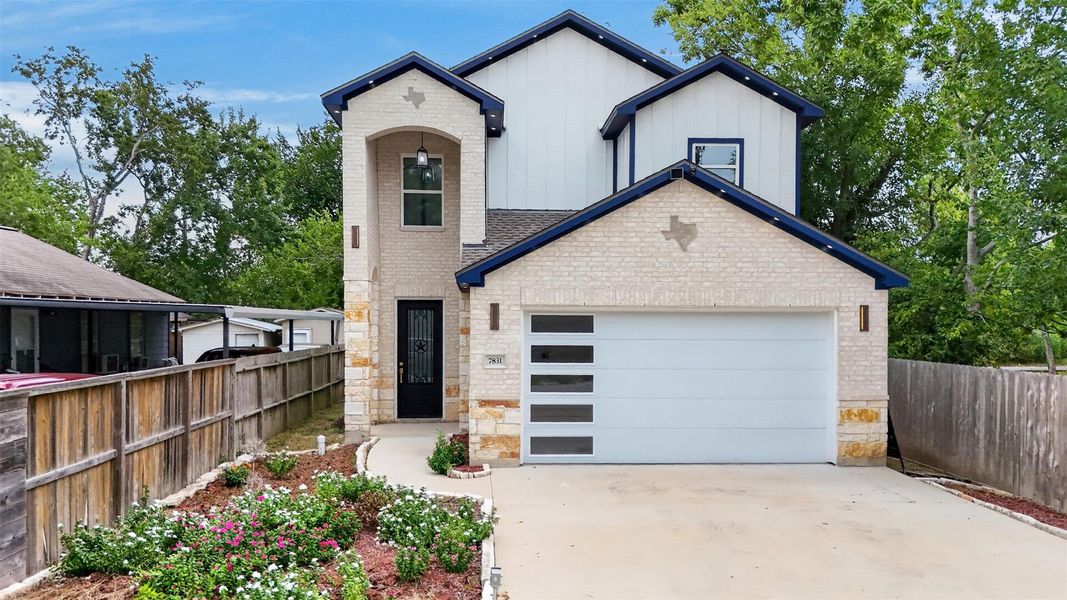 Front exterior of a new home in , Houston, TX, highlighting curb appeal (Image 2).