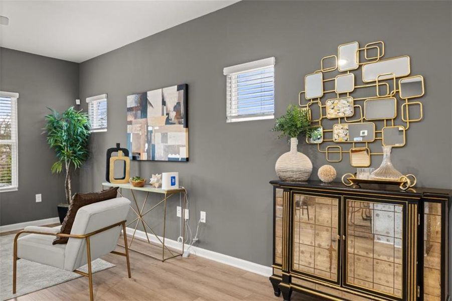 Furnished interior view inside a new home in Reeves Park, Stockbridge (Image 31).
