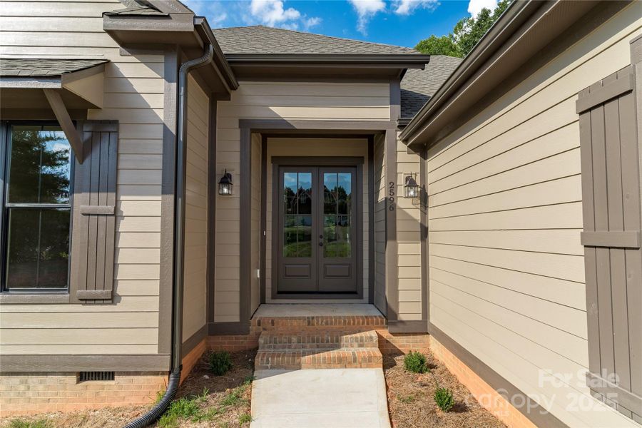Front exterior of a new home in , Maiden, NC, highlighting curb appeal (Image 23).