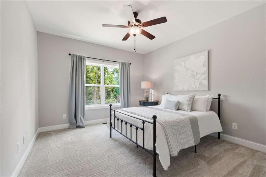 Furnished interior view inside a new home in , Blue Ridge (Image 16). Furnished interior view inside a new home in , Blue Ridge (Image 16).